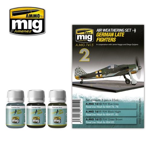 AMMO German Late Fighters 4 x 17 ml (A.MIG-7415)