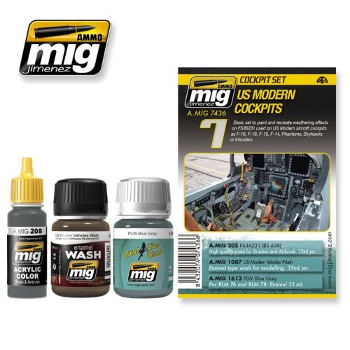 AMMO US Modern Cockpits 4 x 17 ml (A.MIG-7436)