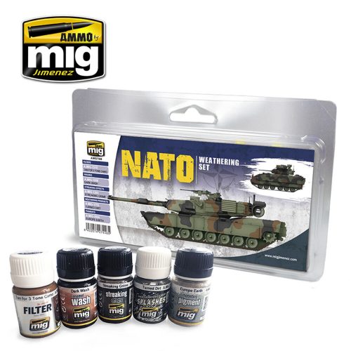 AMMO NATO Weathering Set 4 x 17 ml (A.MIG-7446)