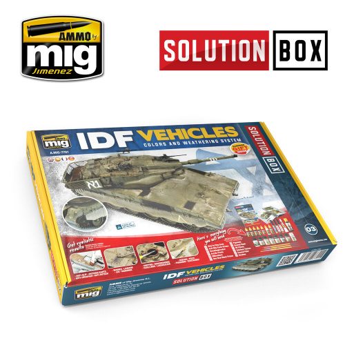 AMMO SOLUTION BOX 03 - IDF Vehicles (A.MIG-7701)