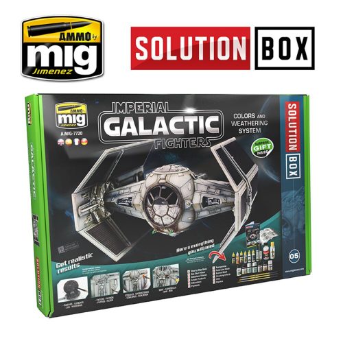 AMMO SOLUTION BOX 05 - Imperial Galactic Fighters (A.MIG-7720)