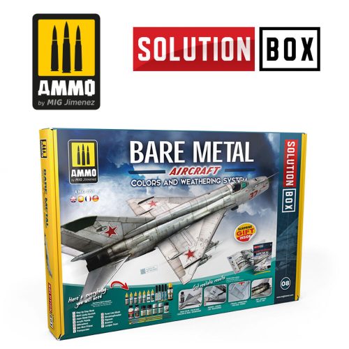 AMMO SOLUTION BOX 08 - Bare Metal Aircraft (A.MIG-7721)