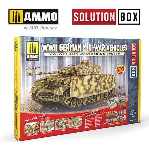 AMMO SOLUTION BOX 19 – WWII German Mid-War Vehicles (A.MIG-7727)