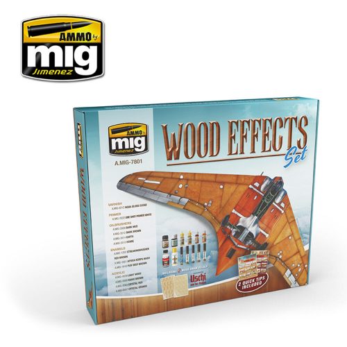 AMMO Wood Effects Set (A.MIG-7801)