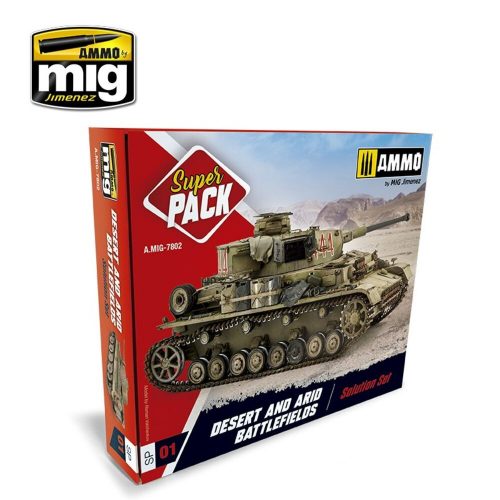 AMMO SUPER PACK Desert and Arid Battlefields (A.MIG-7802)