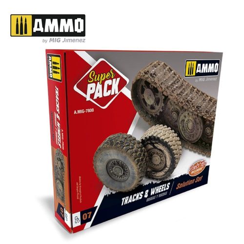 AMMO SUPER PACK Tracks & Wheels (A.MIG-7808)