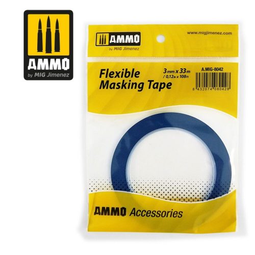 AMMO Flexible Masking Tape (3mm x 33M) (A.MIG-8042)