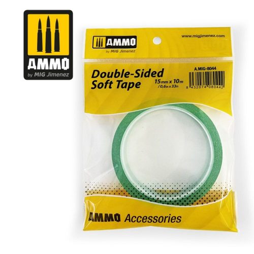 AMMO Double-Sided Soft Tape (15mm x 10M) (A.MIG-8044)