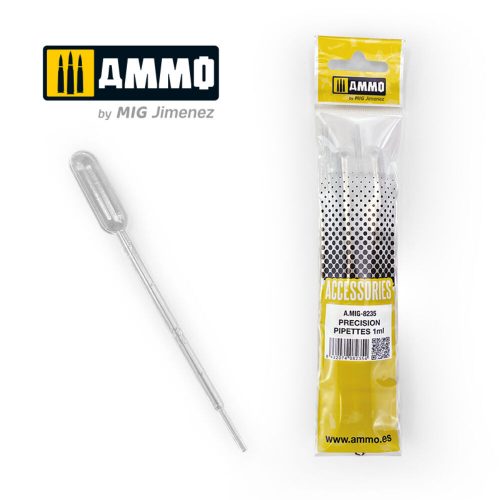 AMMO Small Pipettes 1mL (0.03 oz) - 4 pcs. (A.MIG-8235)