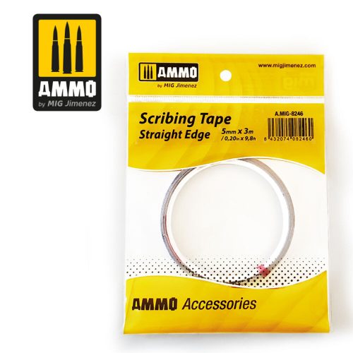 AMMO Scribing Tape - Straight Edge (5mm x 3M) (A.MIG-8246)