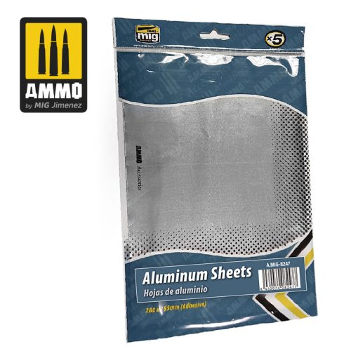 AMMO Aluminium Sheets 280mm x 195mm (A.MIG-8247)