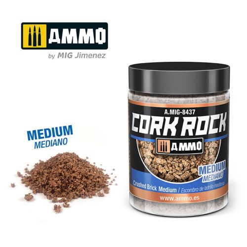 AMMO CREATE CORK Crushed Brick Medium 100 ml (A.MIG-8437)