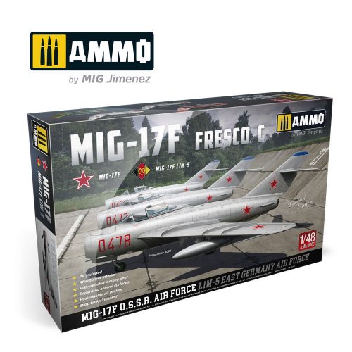 AMMO MIG-17F / Lim-5, U.S.S.R. - G.D.R. 1:48 (A.MIG-8508)