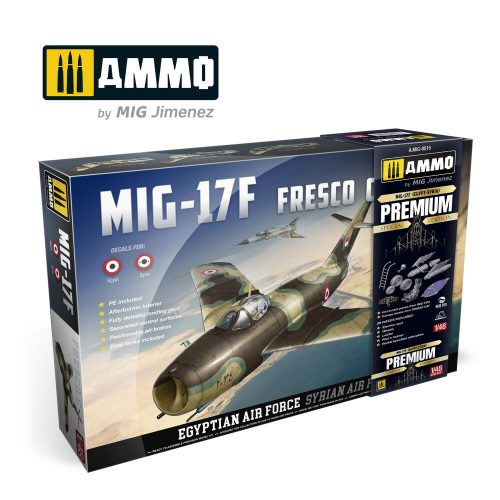 AMMO MIG-17F Egypt - Syria Premium Edition 1:48 (A.MIG-8515)