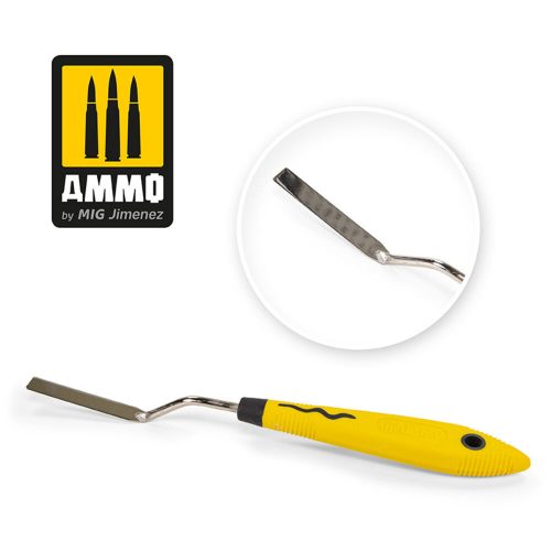 AMMO Flat Rectangle Palette Knife (A.MIG-8683)