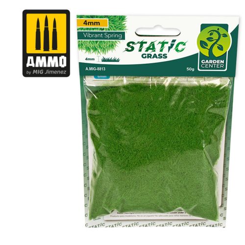 AMMO Static Grass - Vibrant Spring - 4mm (A.MIG-8813)