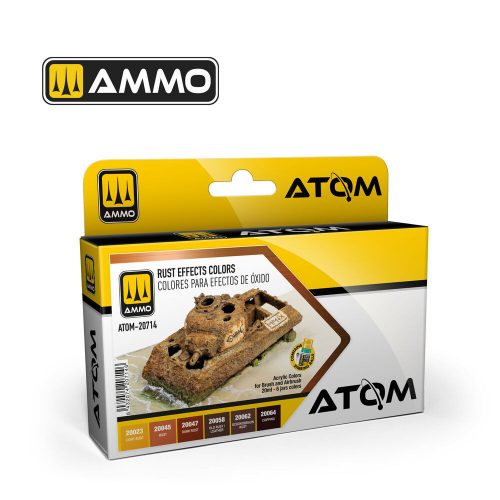 AMMO ATOM Rust Effects Colors Set (ATOM-20714)