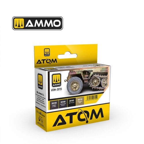 AMMO ATOM Rubber and Tires Colors Set (ATOM-20725)