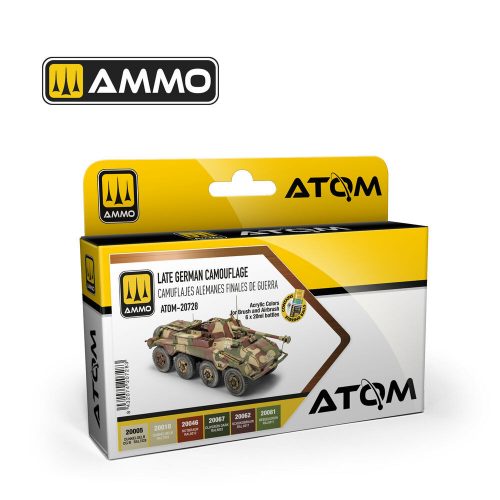 AMMO ATOM Late German Camouflage Set (ATOM-20728)