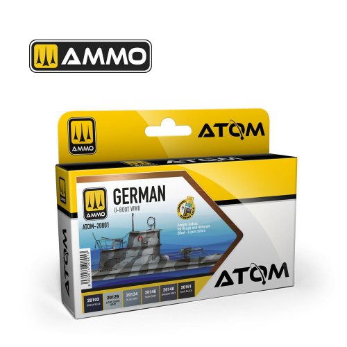 AMMO ATOM German U-BOOT WWII Set (ATOM-20801)