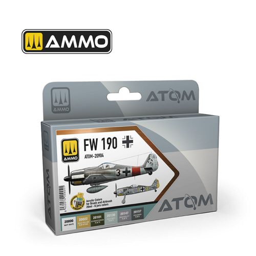 AMMO ATOM FW 190 Colors Set (ATOM-20904)