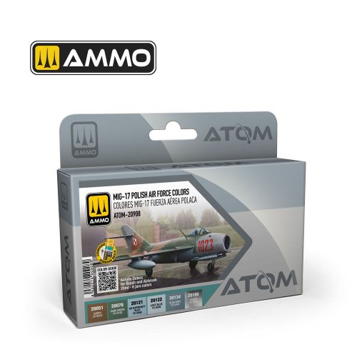 AMMO ATOM MIG-17 Polish Air Force Colors Set (ATOM-20908)