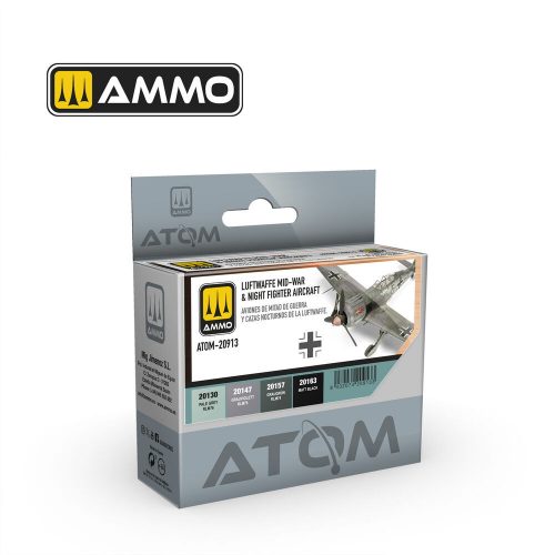 AMMO ATOM Luftwaffe Mid-War & Night Fighter Aircraft Set (ATOM-20913)