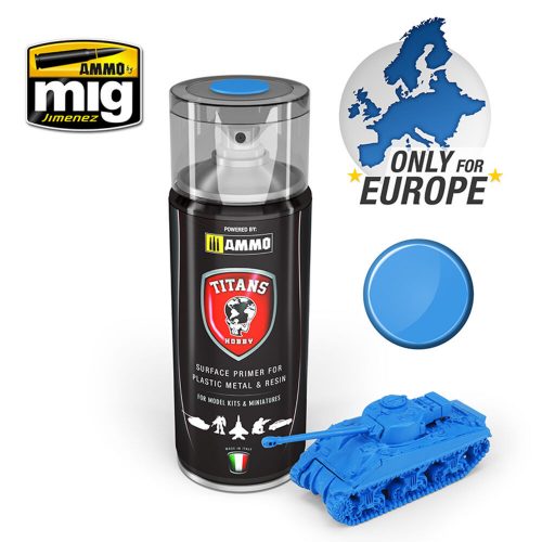 AMMO TITANS HOBBY Space Blue Matt Primer Spray 400 ml (TTH103)