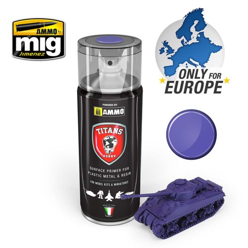 AMMO TITANS HOBBY Magic Purple Matt Primer Spray 400 ml (TTH107)