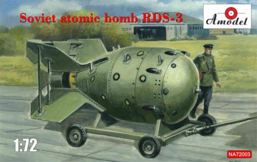 Amodel Soviet atomic bomb RDS-3 1:72 (AMO-NA72003)