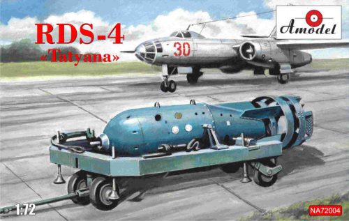 Amodel Soviet atomic bomb RDS-4 1:72 (AMO-NA72004)