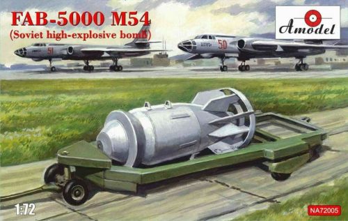 Amodel FAB-5000 M54 (Soviet high-explosive bomb) 1:72 (AMO-NA72005)