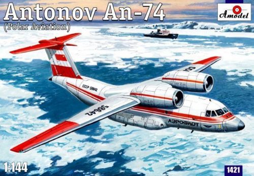 Amodel Antonov An-74 Polar.Release.Limited Edit 1:144 (AMO1421)