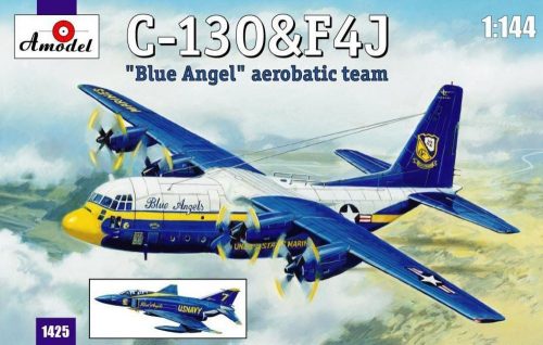 Amodel C-130 & F4J 'Blue Angel' Aerobatic team 1:144 (AMO1425)