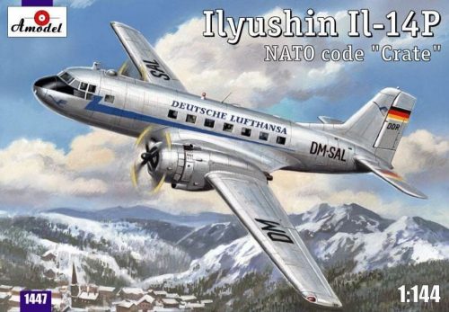 Amodel Ilyushin IL-14P DDR Lufthansa civil airc 1:144 (AMO1447)