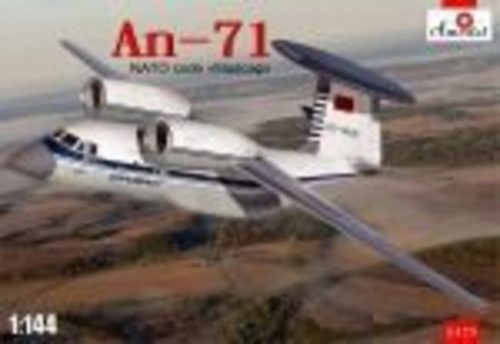 Amodel Antonov An-71 Madcap Soviet AWACS aircra 1:144 (AMO1475)