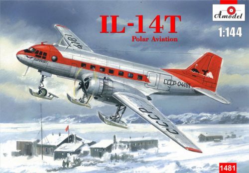 Amodel Ilyushin IL-14T Polar aviation 1:144 (AMO1481)