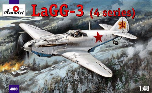 Amodel LaGG-3 (4 series) Soviet fighter 1:48 (AMO4809)