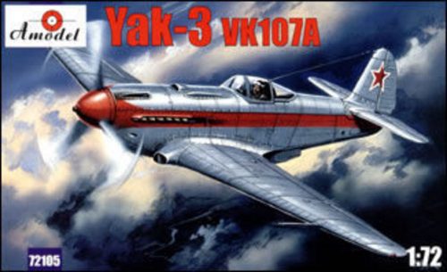 Amodel Yakovlev Yak-3 VK107A Soviet fighter 1:72 (AMO72105)