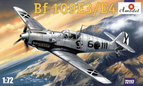 Amodel Messerschmitt Bf 109 E-3/E-4 Re-release 1:72 (AMO72117)