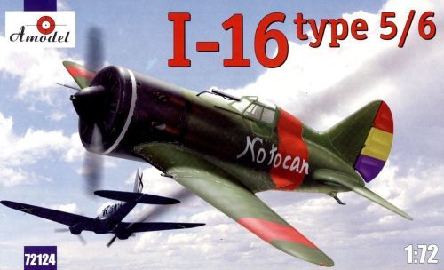 Amodel I-16 type 5/6 Soviet fighter 1:72 (AMO72124)