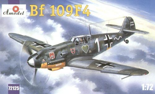 Amodel Messerschmitt Bf-109F4 WWII Ger. fighter 1:72 (AMO72125)