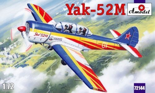 Amodel Yak-52M two-seat sporting aircraft 1:72 (AMO72144)