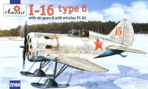 Amodel Polikarpov I-16 type 6 Soviet fighter 1:72 (AMO72164)