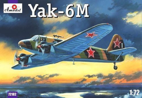 Amodel Yakovlev Yak-6M Sov. light transport air 1:72 (AMO72182)