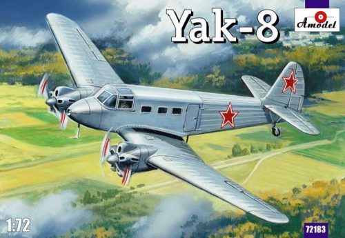 Amodel Yakovlev Yak-8 Soviet passenger aircraft 1:72 (AMO72183)