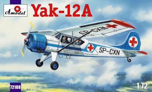 Amodel Yakovlev Yak-12A Soviet multirole aircr. 1:72 (AMO72188)