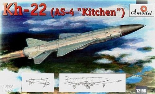 Amodel Kh-22(AS-4 'Kitchen') long-range anti-sh 1:72 (AMO72196)