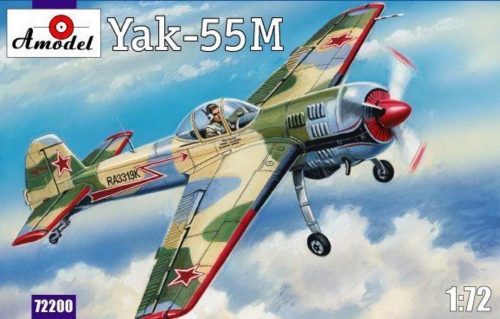 Amodel Yak-55M Soviet aerobatic aircraft 1:72 (AMO72200)