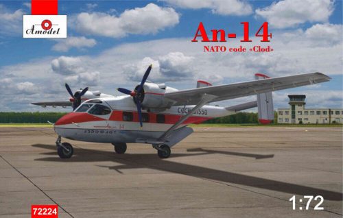 Amodel Antonov An-14 NATO code Clod 1:72 (AMO72224)